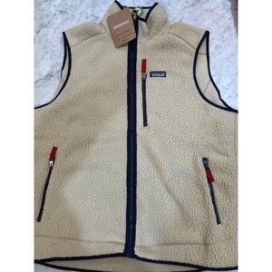 Patagonia New Men's Retro Pile Vest - Tan - XL